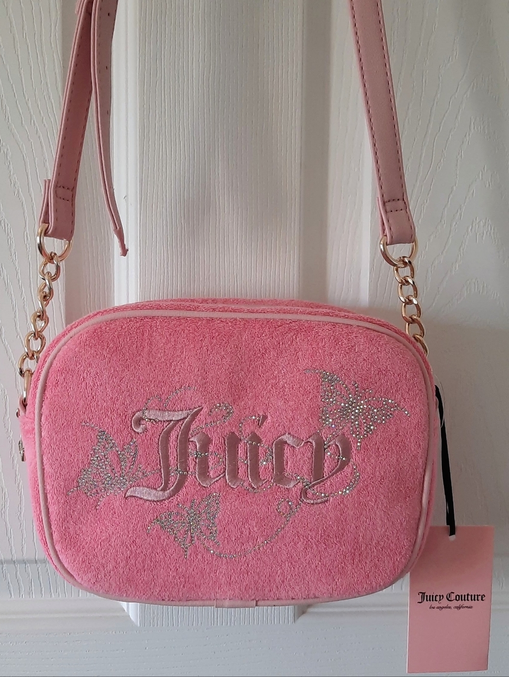 NWT JUICY COUTURE CROSSBODY/SHOULDER "WINGIN IT" CAMERA BAG